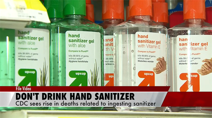 People are dying after drinking hand sanitizer
