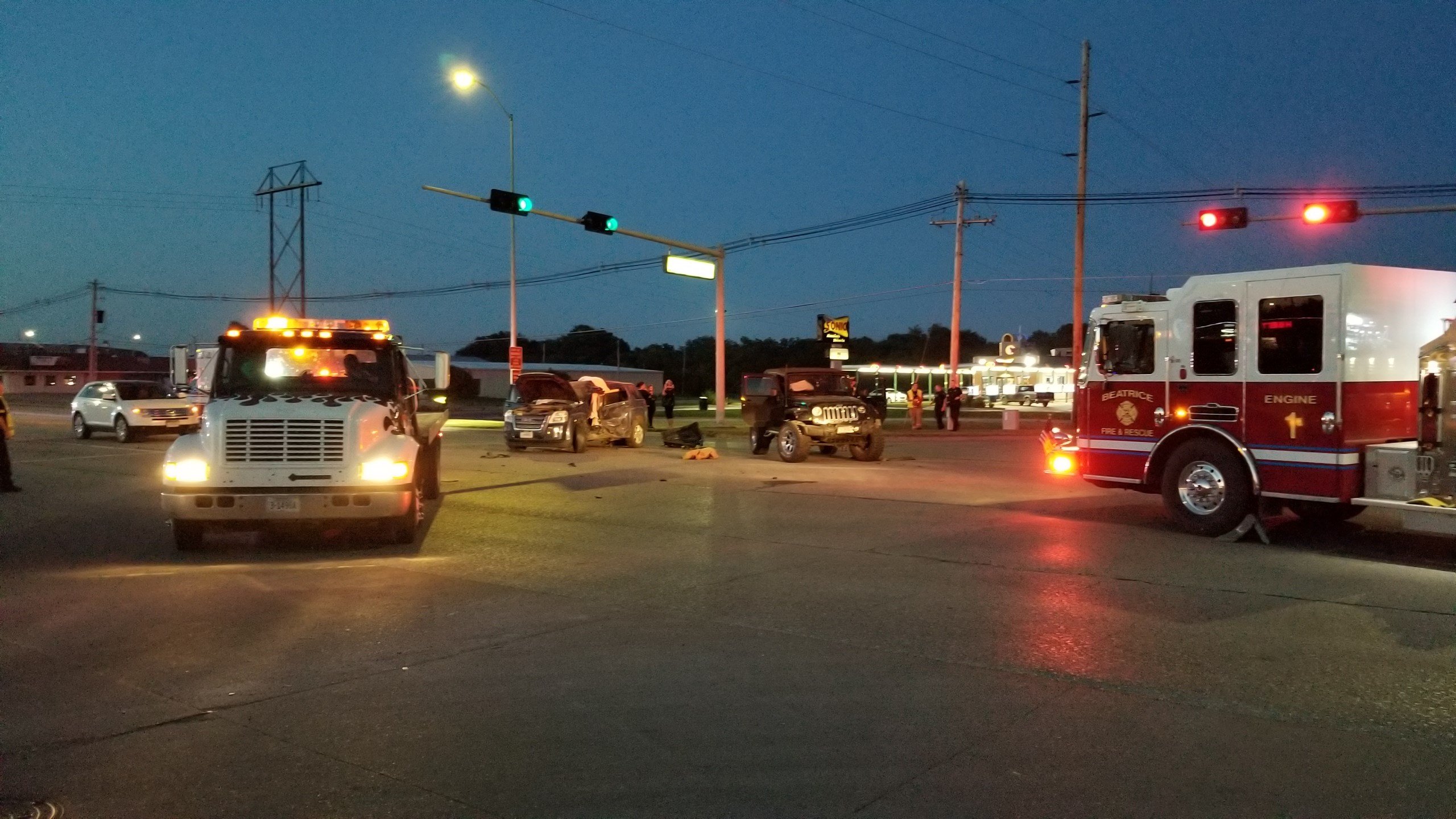 Beatrice Woman Airlifted to Hospital Following Crash at Highway