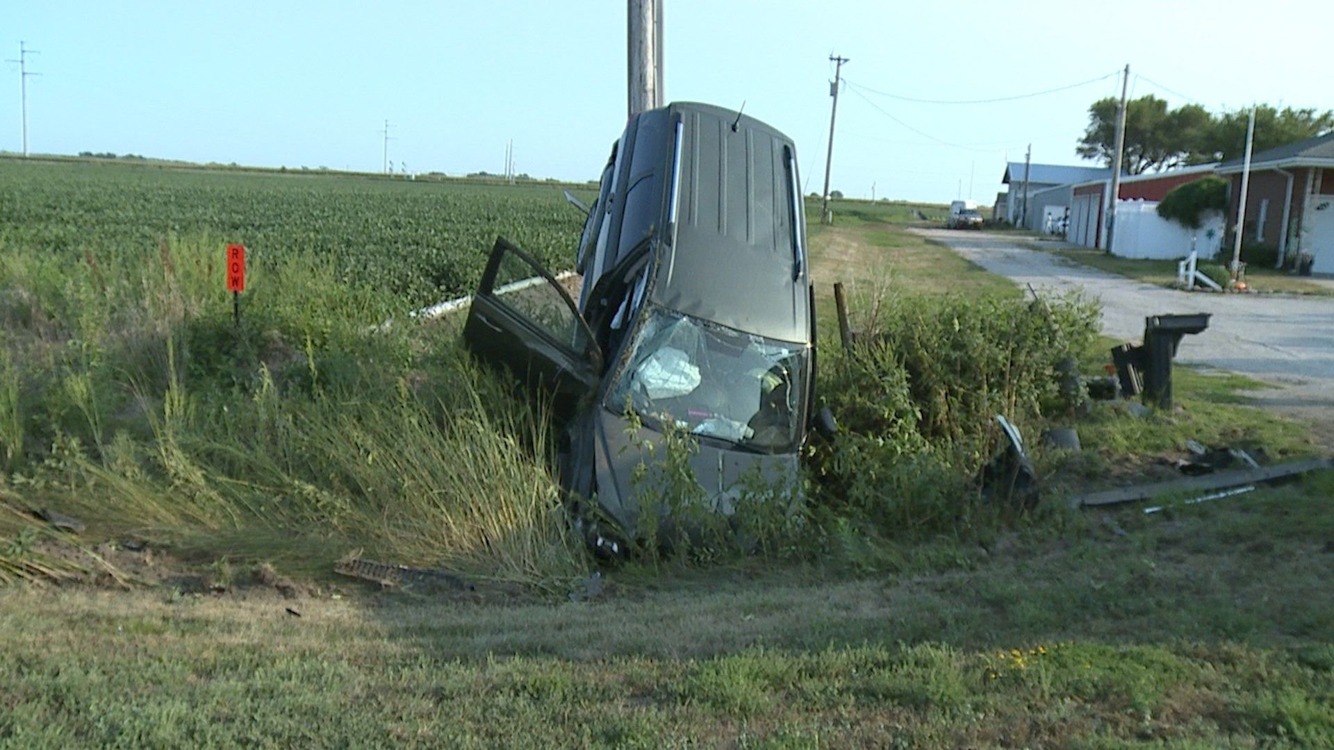 Onevehicle crash near Columbus sends two to hospital PLATTE VALLEY