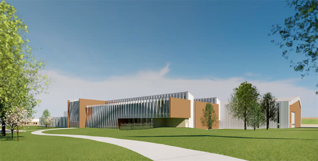 Rendering of Proposed Agriculture Center, SCC-Beatrice Campus