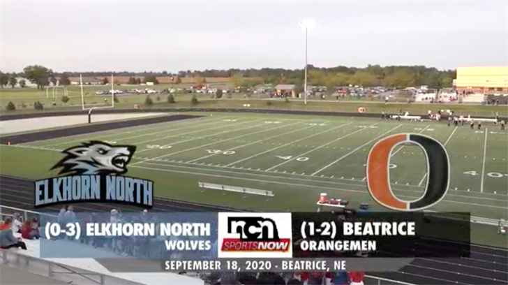 SEPT 18 Elkhorn North vs Beatrice NCN TV CENTRAL NEWS