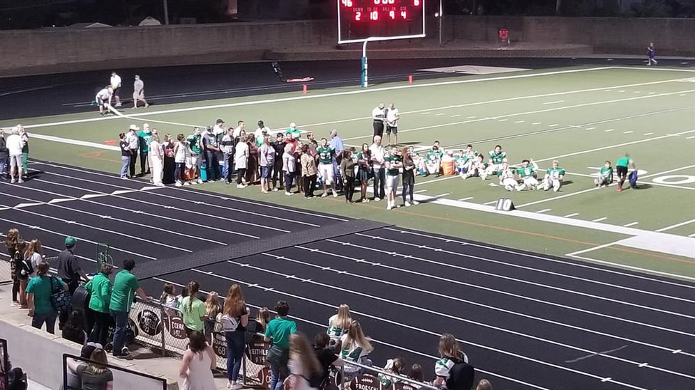 FCSH Homecoming Royalty Takes the Field