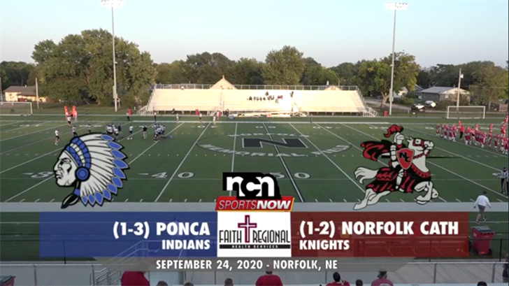 SEPT 24 - Ponca vs Norfolk Catholic (NCN TV)