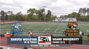 OCT 3 - Dakota Wesleyan vs Doane (NCN TV)