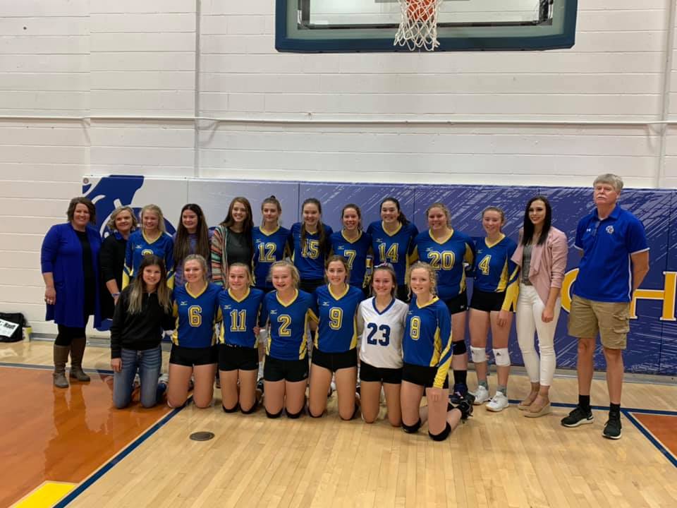 The South Platte volleyball team won the MAC Championship on Saturday, Oct. 17, 2020.