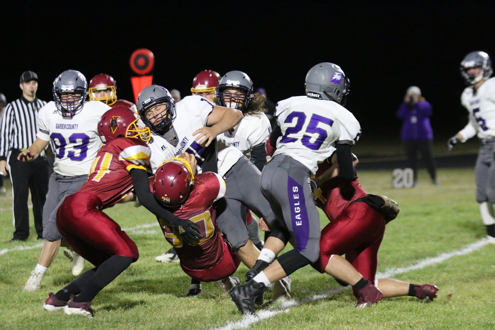 The Leyton football team travels to Loomis on Thursday to play the Wolves in the first round of the Class D2 State Football Playoffs.