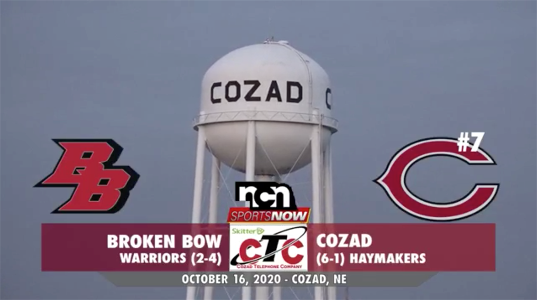 OCT 16 - Broken Bow vs Cozad (NCN TV)