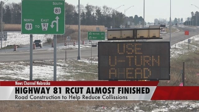 Highway 81 Rcut Almost Finished News Channel Nebraska