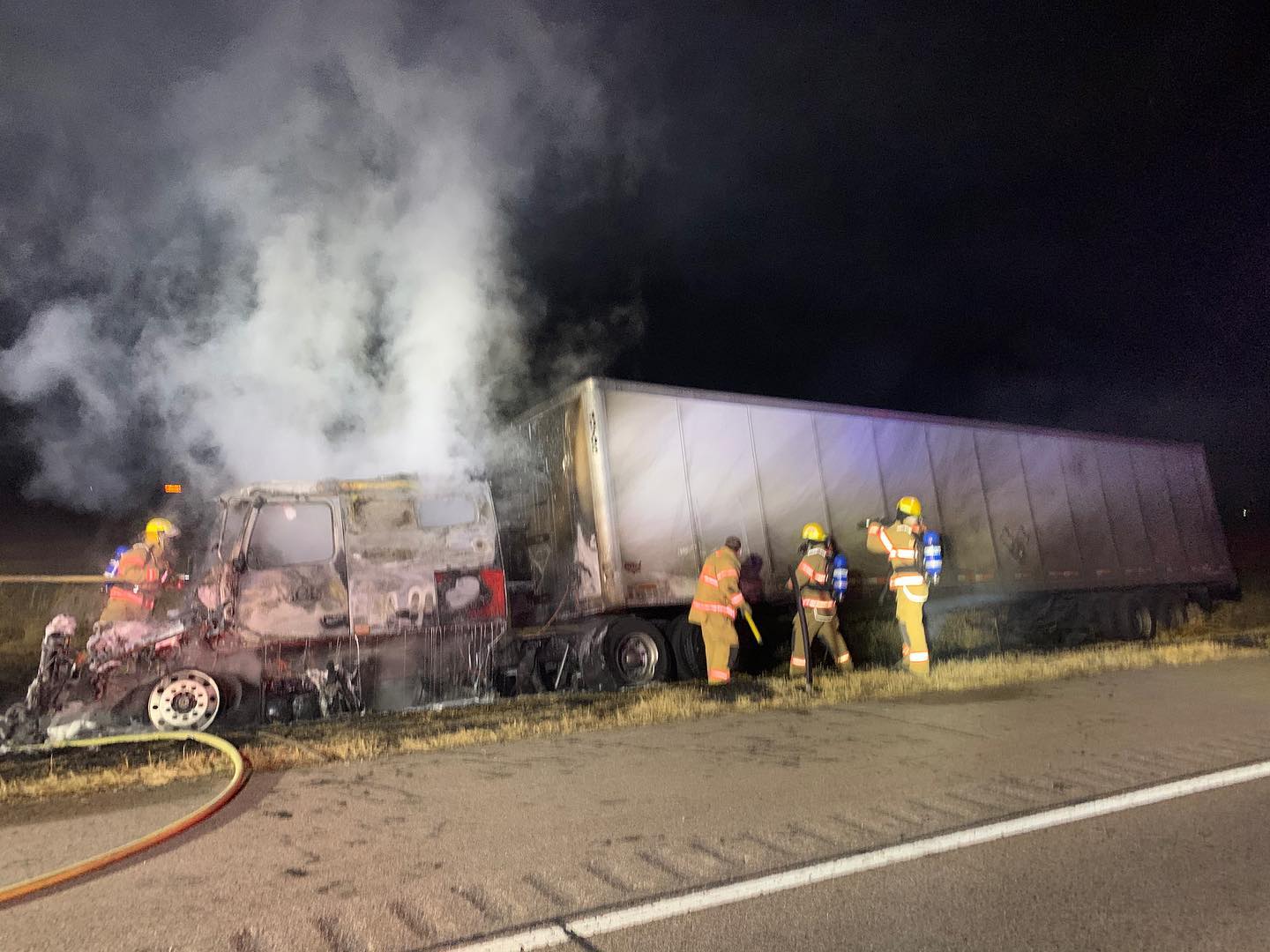 Fiery crash closes Interstate 80 near Brady Wednesday - PANHANDLE