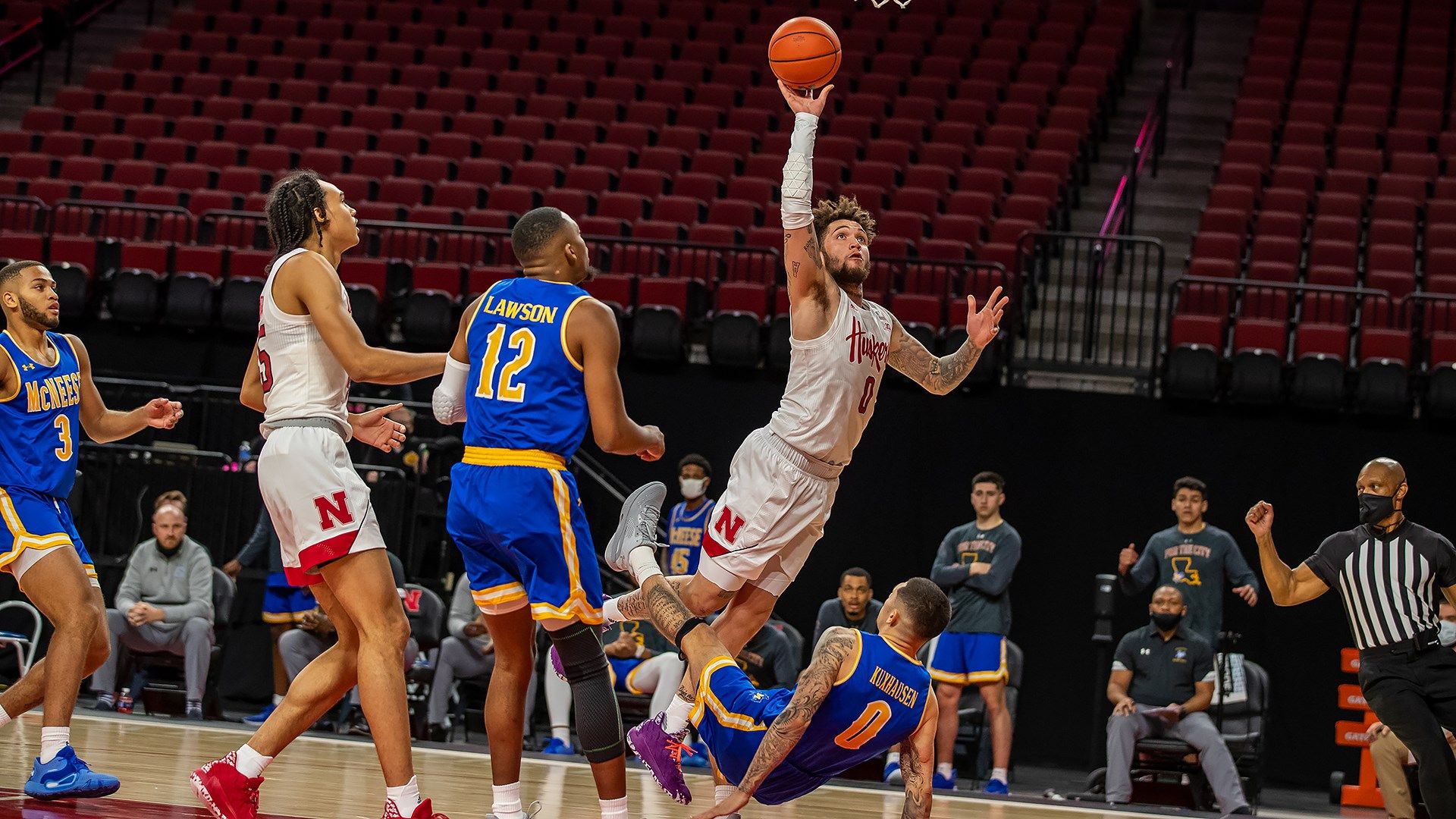 Allen scores 22, leads 2ndhalf surge in Nebraska victory NEWS