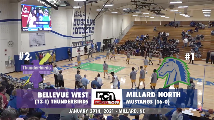 JAN 29 - Bellevue West vs Millard North (NCN TV)