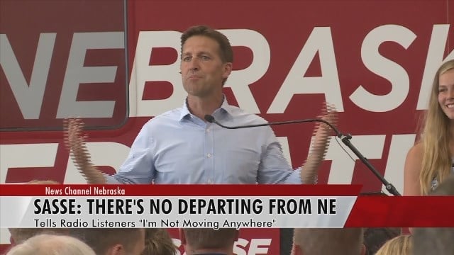 Sasse says he's not leaving Nebraska