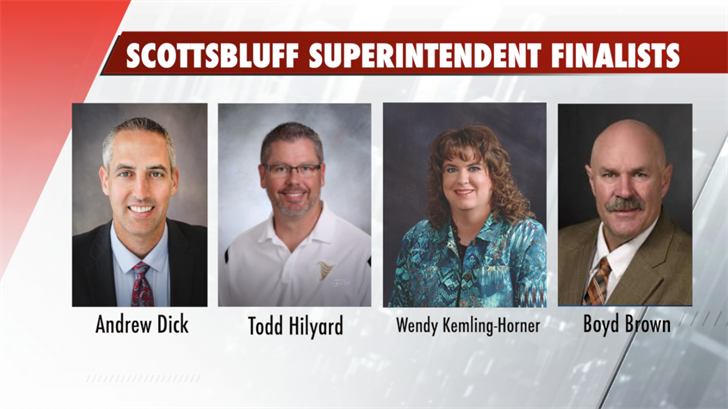 There are four finalists remaining for the Scottsbluff superintendent position. Photos Courtesy: Scottsbluff Public Schools.