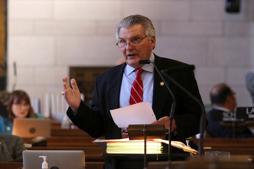 Sen. John Stinner of Gering said he wants to review other options before supporting a new prison.