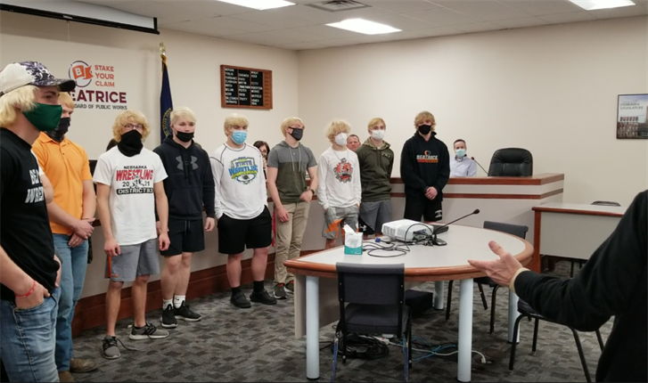 Beatrice Orangemen Wrestlers