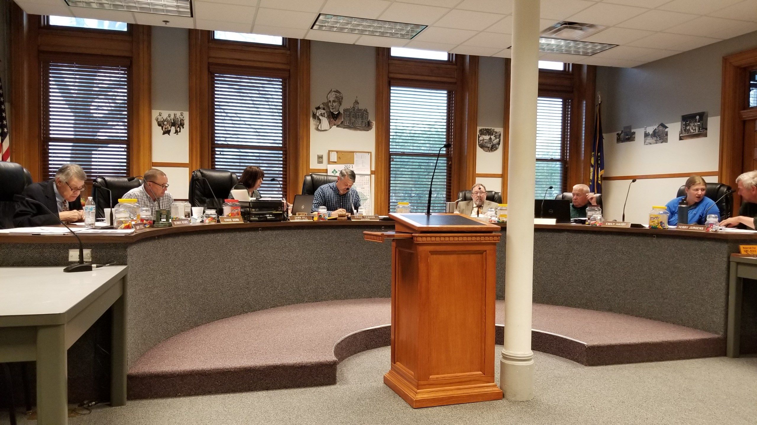 Gage County Board adds paving under prior construction contract NEWS