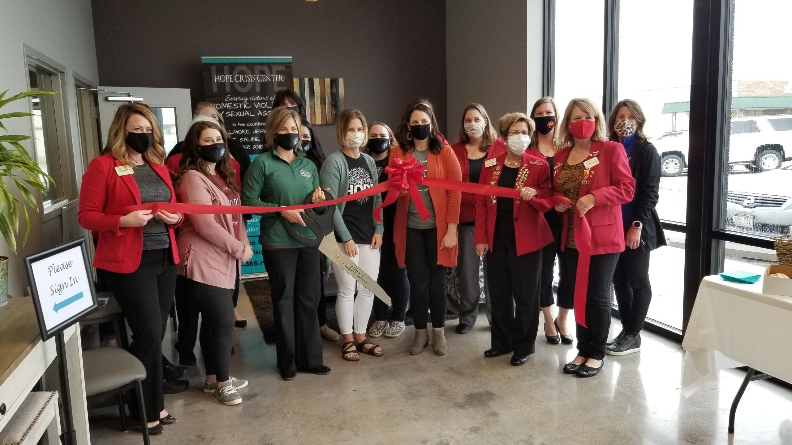 Blue Valley Community Action, Hope Crisis Center team up at new