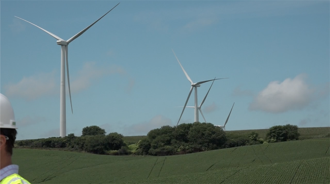 NextEra Energy's Sholes Wind Farm in Wayne County, NE