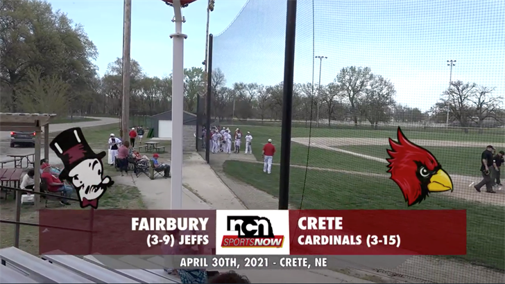 APRIL 30 - Fairbury vs Crete (NCN TV)