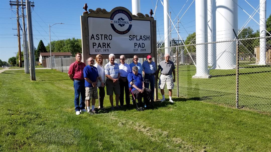 Beatrice Sertoma holds Grand Opening for Astro Park Splash Pad