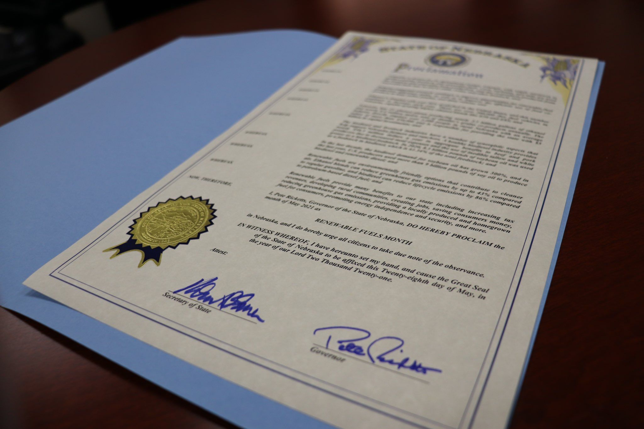 Proclamation for May