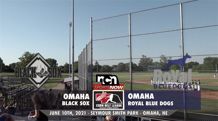 JUNE 10 - Corn Belt League Baseball: Royal Blue Dogs vs Black Sox (NCN TV)