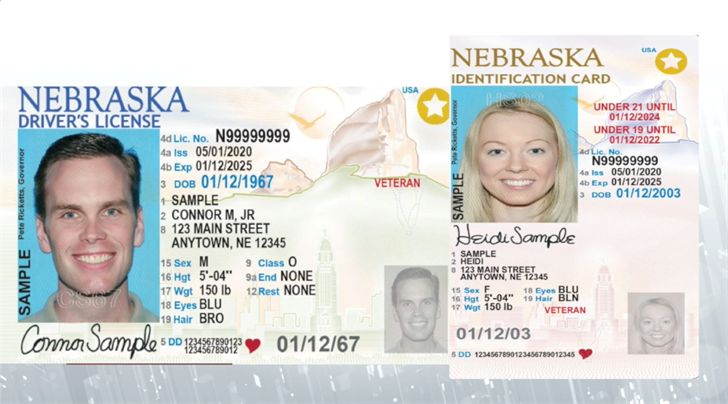 Nebraska Dmv Announces New Drivers License Identification Card News Channel Nebraska