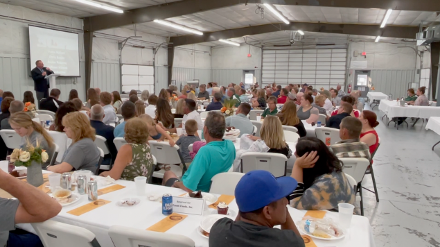 The Northeast Nebraska Ag Banquet returned after missing 2020 due to the pandemic