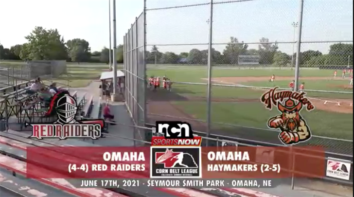 JUNE 17 - Corn Belt League Baseball: Red Raiders vs Haymakers (NCN TV)