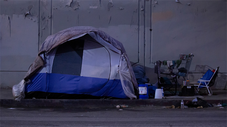 Homeless Haymarket Park