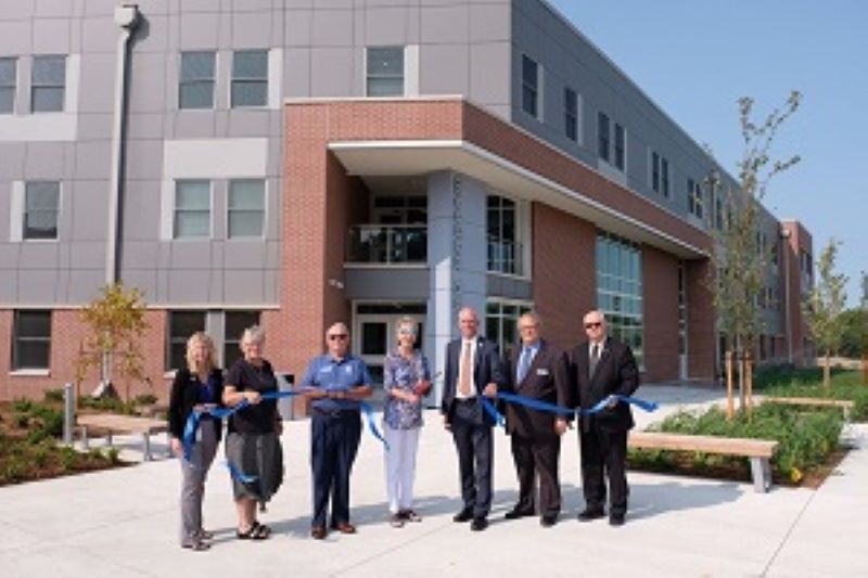 Southeast Community College completes second new residential hall, at