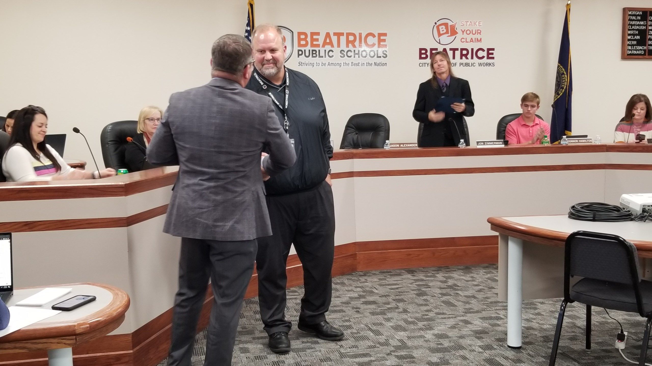 BHS Principal Jason Sutter