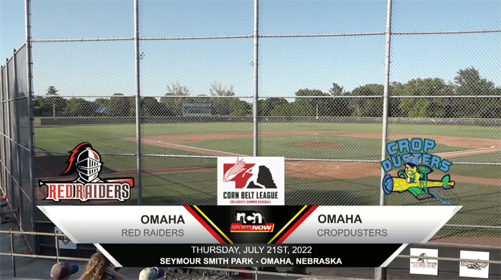 JULY 21 - Corn Belt League: Red Raiders vs Cropdusters