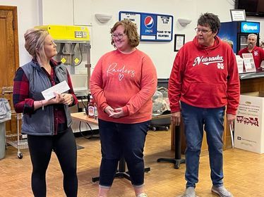 The Sidney Elks Lodge donated $2,500 to local veterans Friday night.