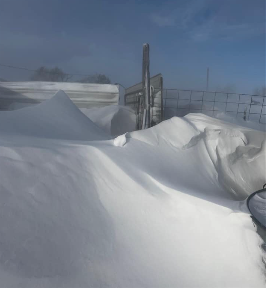 High winds are causing havoc with snow removal efforts in the Panhandle, Neb., area and south into northeast Colorado.