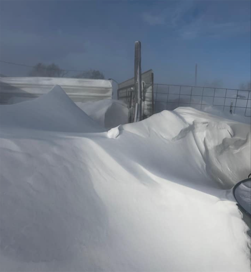 High winds are causing havoc with snow removal efforts in the Panhandle, Neb., area and south into northeast Colorado.