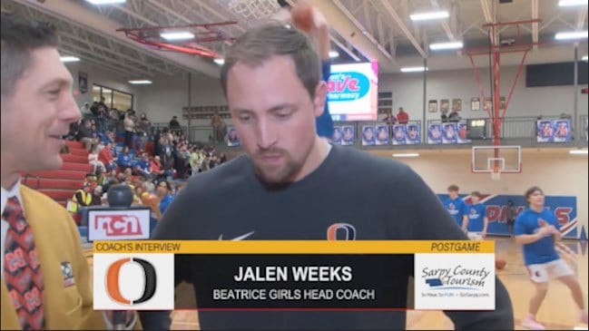 INTERVIEW Beatrice Head Coach Jalen Weeks CENTRAL NEWS