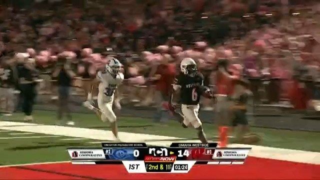 Jenkins' 5 TDs leads Omaha Westside past Creighton Prep