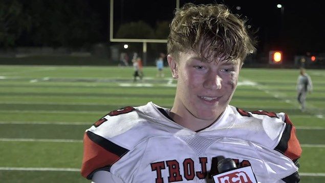 BRADY HOCHSTEIN - Cedar Catholic Player of the Game vs Norfolk Catholic - 102425