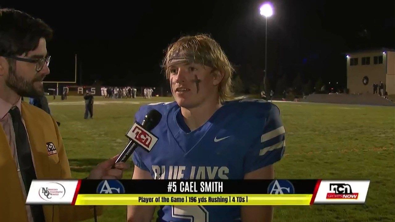 CAEL SMITH - Ashland-Greenwood Player of the Game vs Syracuse - 110725