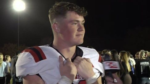 RHYS DORCEY - Sidney Player of the Game vs Columbus Lakeview - 111425