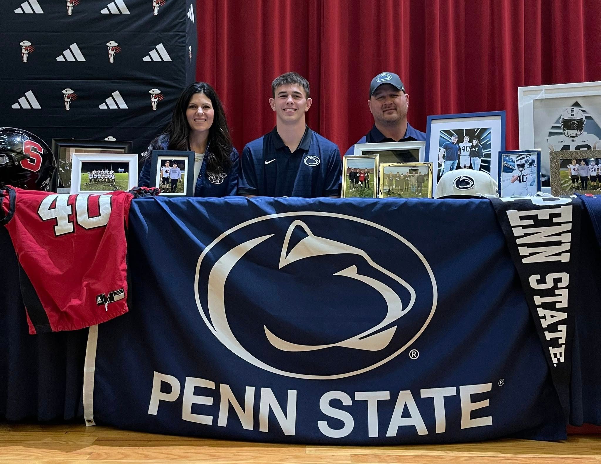 Sidney football seniors sign college letters of intent on National Signing Day